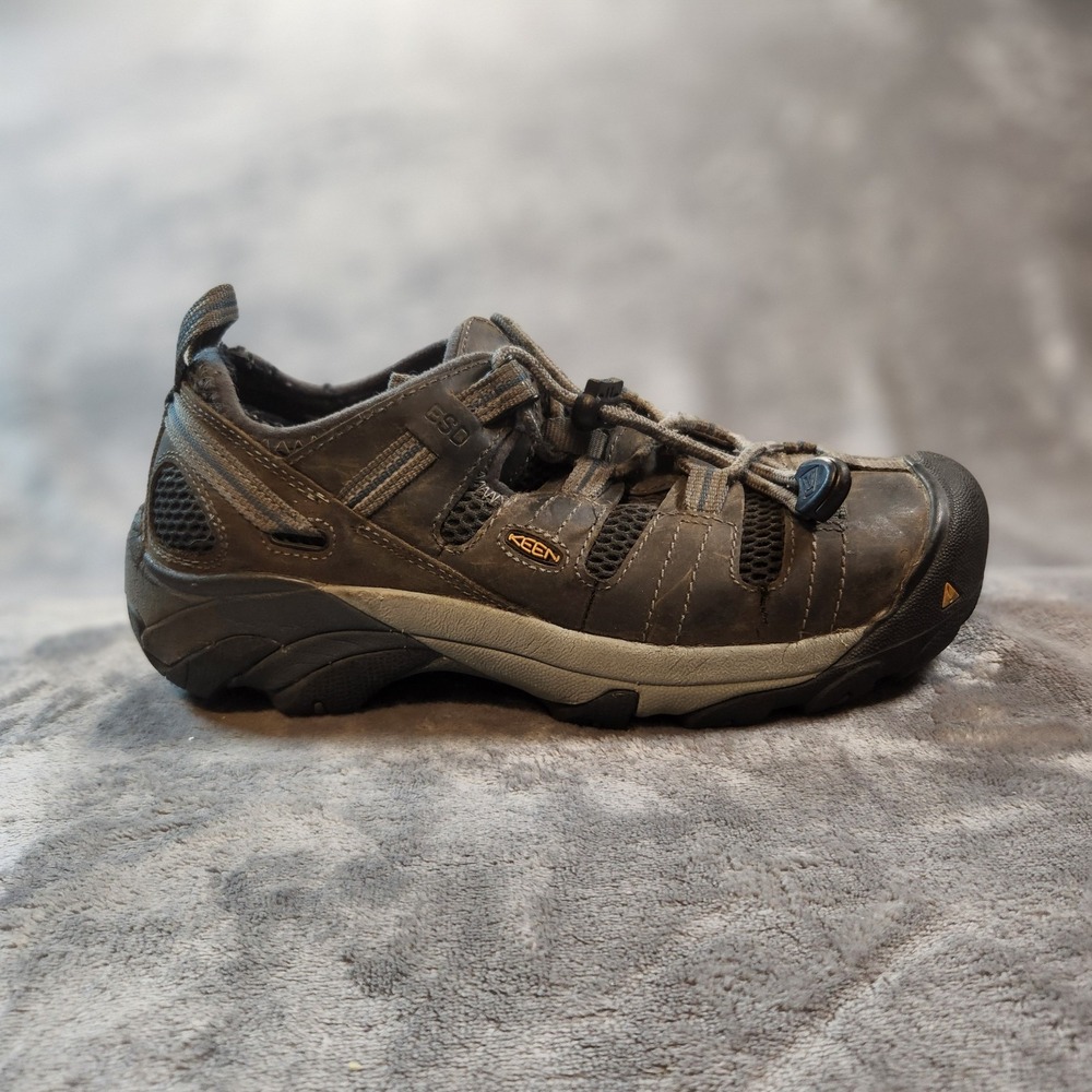 Keen Shoes Mens 9 Wide Gray Utility Atlanta Cool 2 ESD Steel Toe Work
